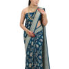 Pure Viscose Khaddi Georgette Saree - view 5