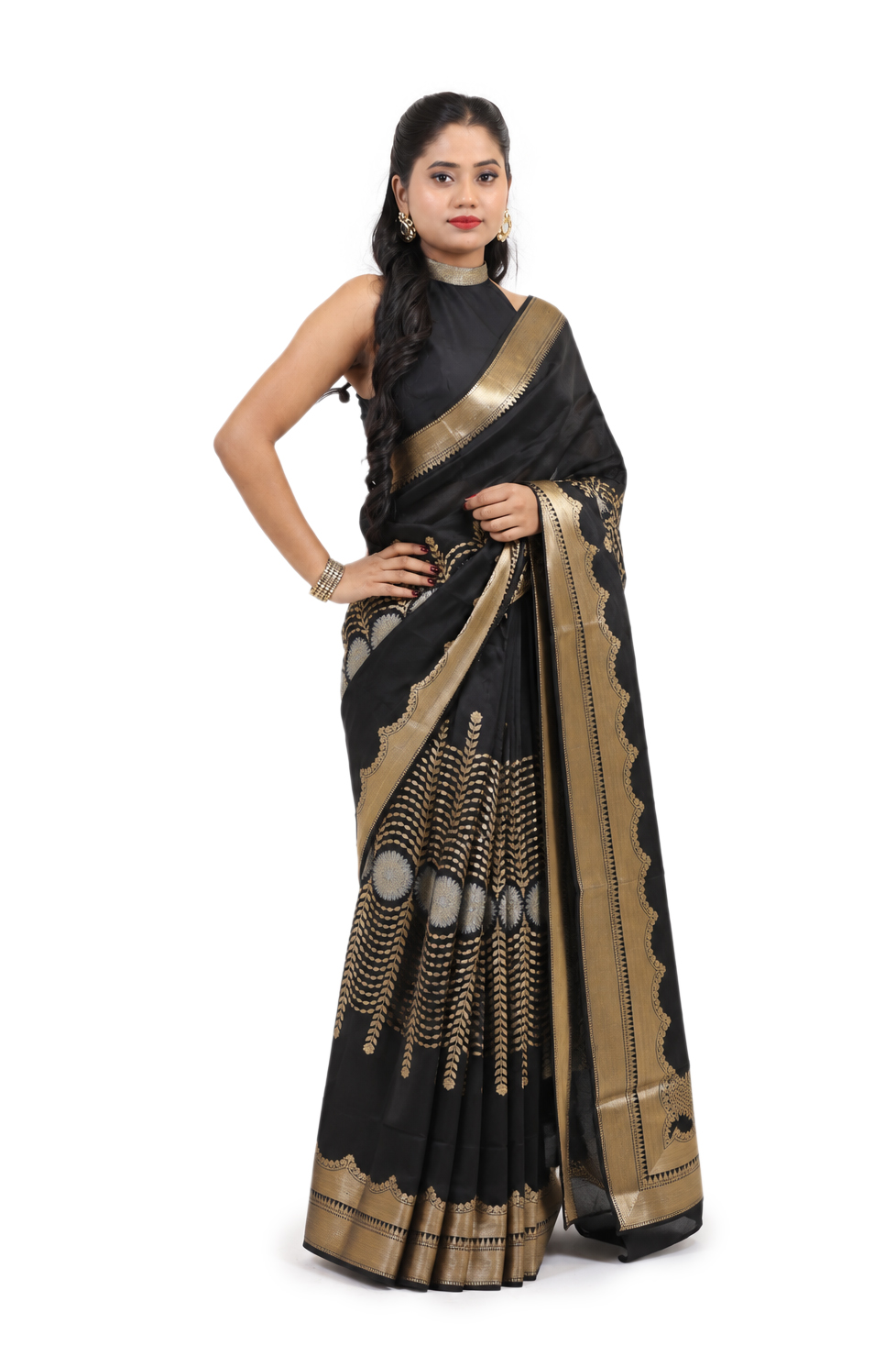 Pure Viscose Patola Saree - view 1
