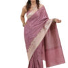 Ganga Ghat Mashroo Silk Saree - view 2