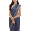 Elegant Semi-Silk Patola-Style Saree - view 4