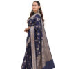 Elegant Semi-Katan Silk Saree - view 2